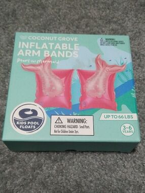Pearl The Mermaid Inflatable Arm Bands - New